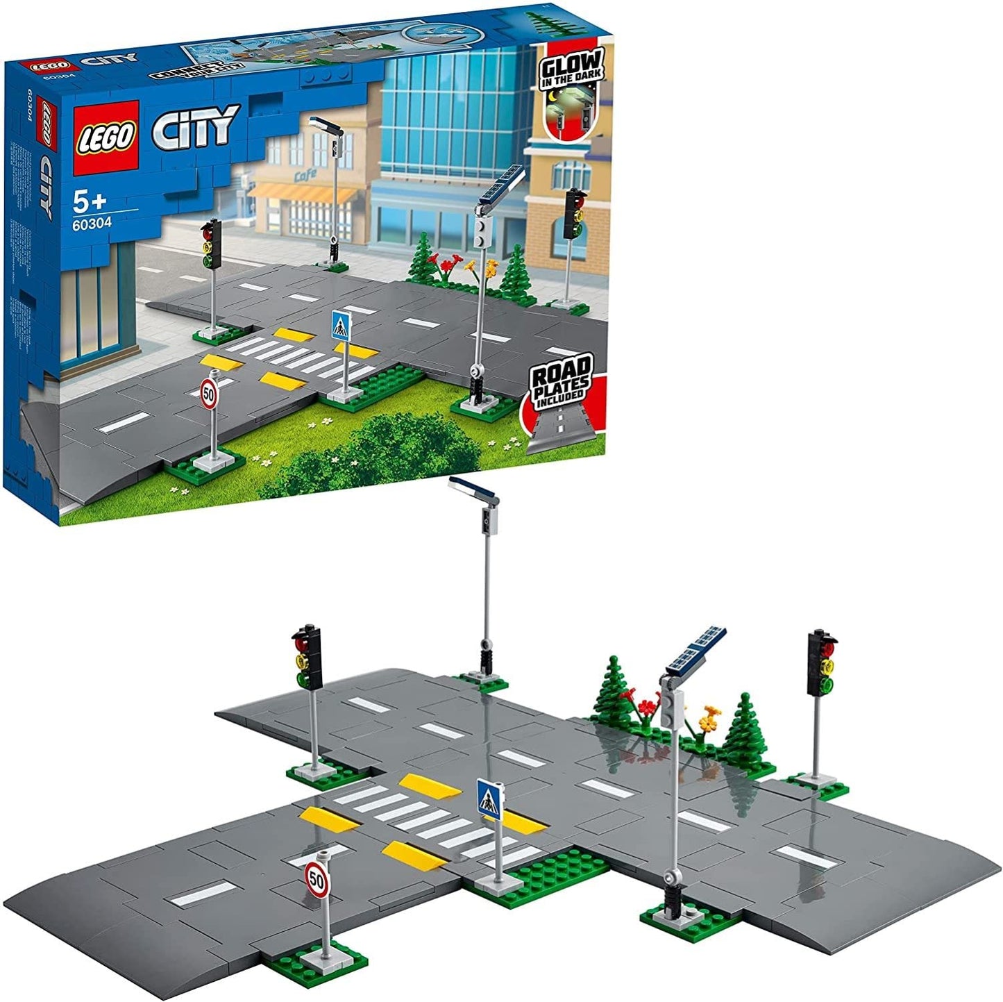 LEGO City Road Plates 60304 – 60304