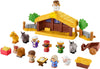 Fisher-Price Little People Toddler Toy Nativity Set with Music Lights 18 Pieces for