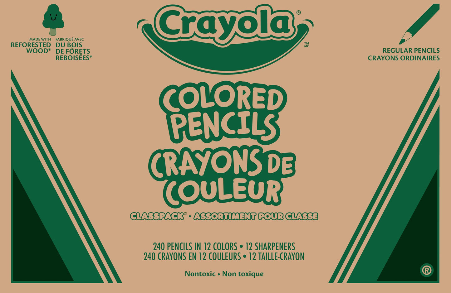 Crayola Colored Pencils Classpack (240ct) – 240
