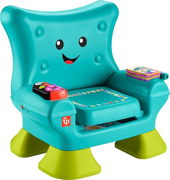 Fisher-Price Toddler Learning Toy Laugh Learn Smart Stages Chair with Music Lights