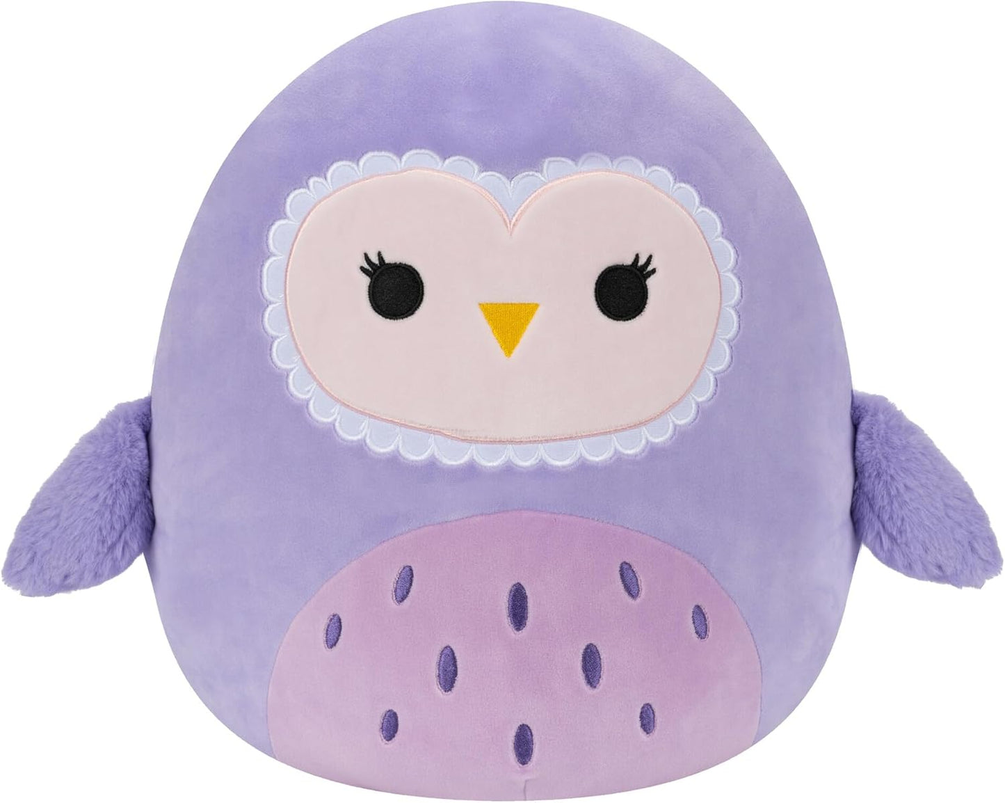 Squishmallows Original 14-Inch Scarlito Purple Barn Owl A" Soft & Cuddly Official Plush – 14