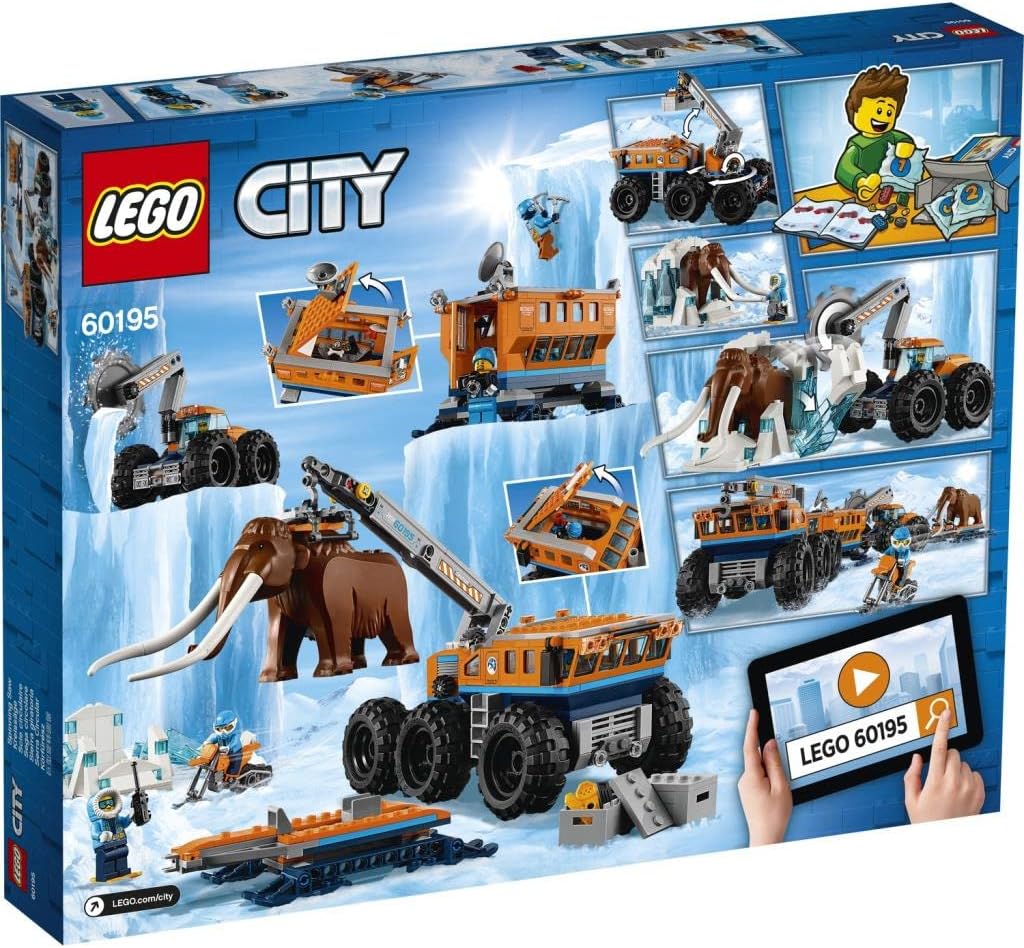 LEGO City Arctic Mobile Exploration Base Toy Crane Vehicle