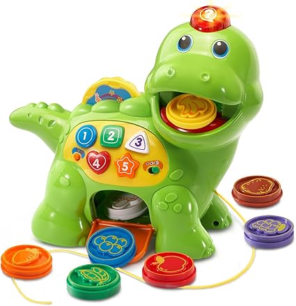 VTech Chomp Count Dino Green