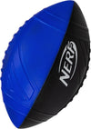Nerf Pro Grip Football Blue Classic Foam Ball Easy to Catch Throw Balls for Sports