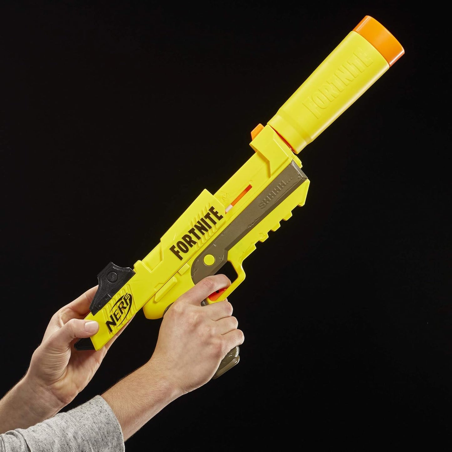 Nerf Fortnite SP-L Elite Dart Blaster A" Detachable Barrel & 6-Dart Capacity – 6