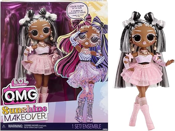 L.O.L. Surprise! LOL Surprise OMG Sunshine Doll with Color Changing Hair Fashions - 4