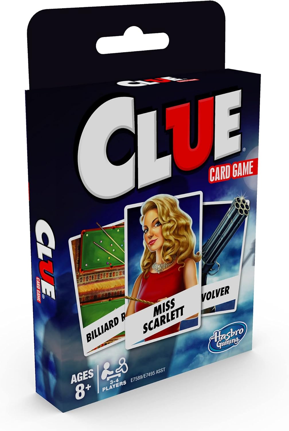 Hasbro Gaming Clue Card Game