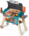 Melissa & Doug Melissa Doug Wooden Deluxe Barbecue Grill Smoker and Pizza Oven Play Food