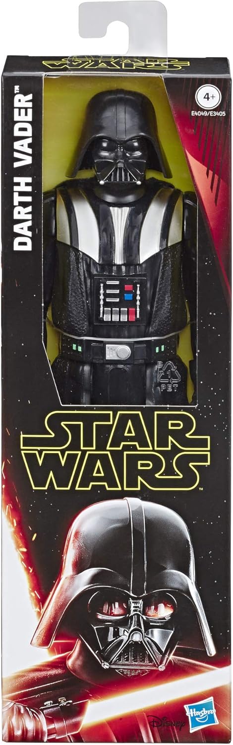 STAR WARS Hero Series Darth Vader Toy 12 Scale Action Figure with Lightsaber Accessory