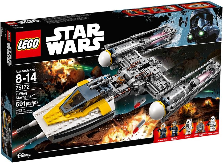 LEGO Star Wars Y-Wing Starfighter 75172 Star Wars Toy 691 Pieces