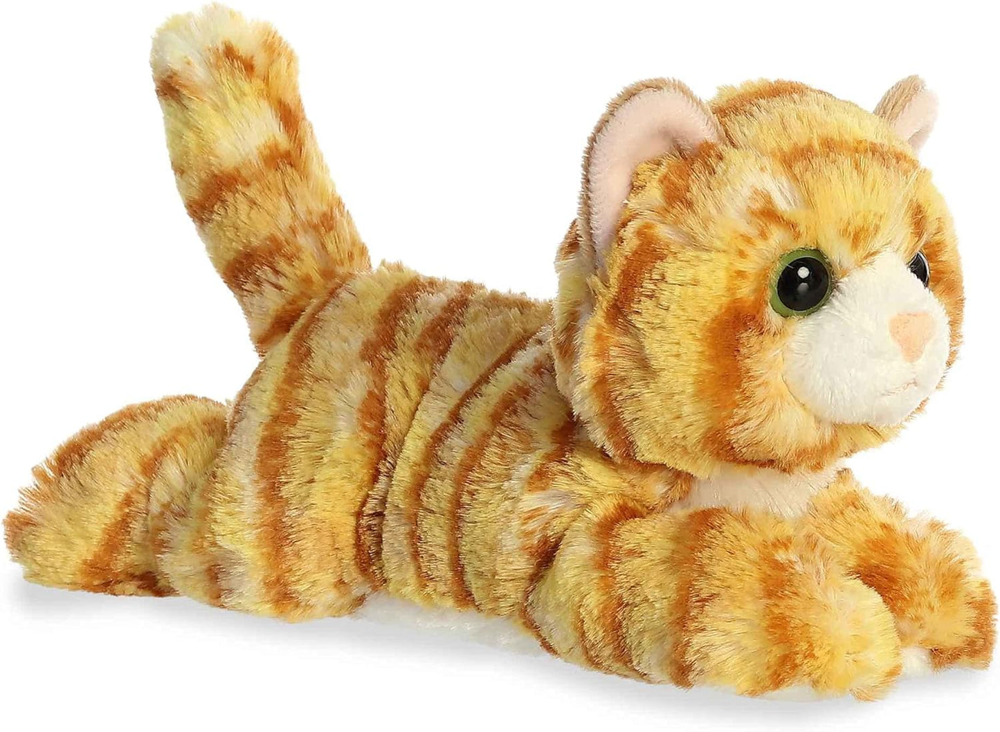 Aurora Adorable Mini FlopsieTM Ginger CatTM Stuffed Animal - Playful Ease - Timeless