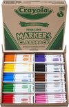 Crayola Fine Line Markers Classpack 200ct Markers for Teacher Classroom Must Have Back to