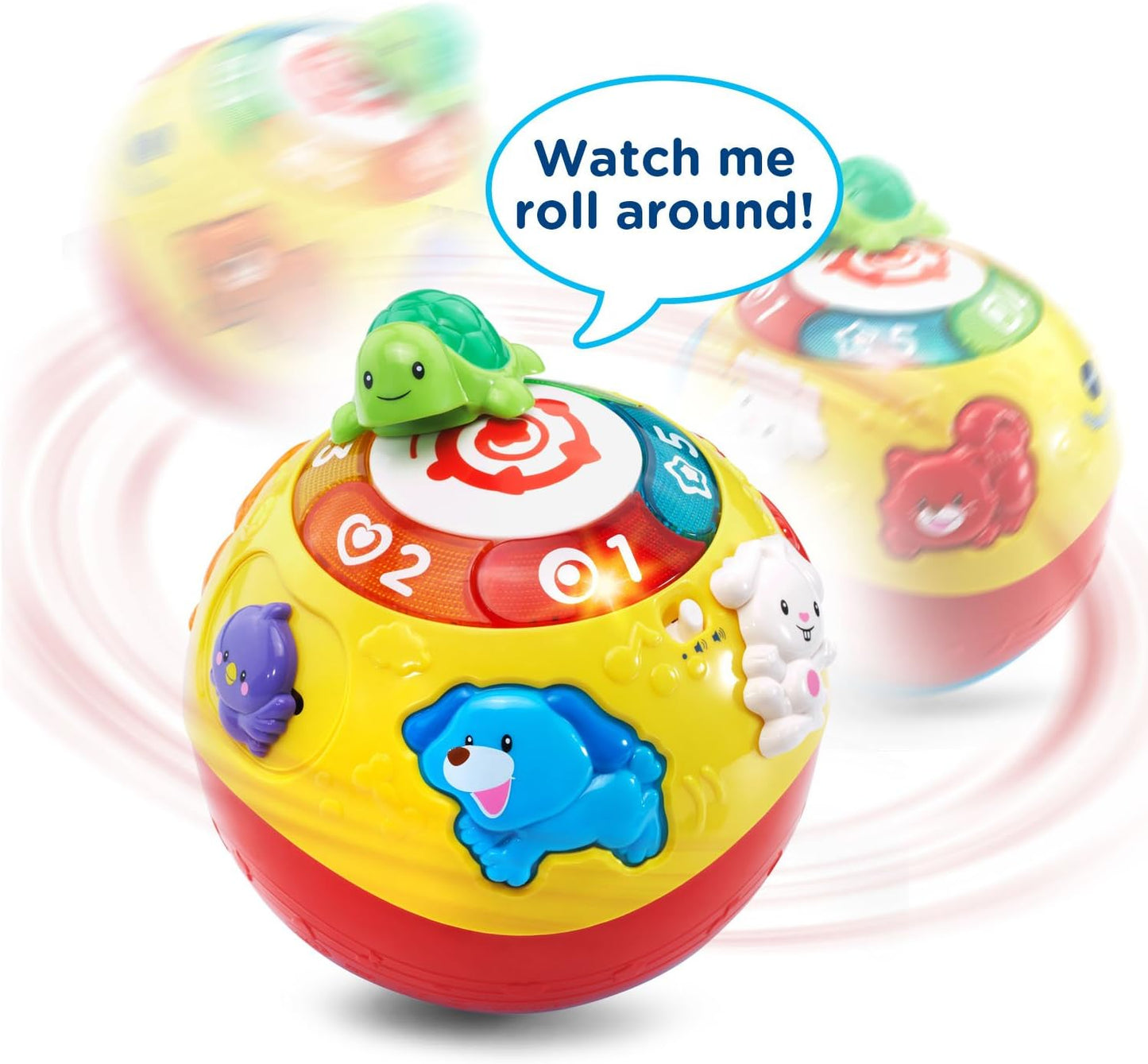 VTech Wiggle and Crawl Ball Multicolor