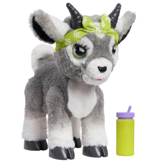 Just Play furReal Daisy The Yoga Goat Interactive Toy 11-inch Realistic Plush