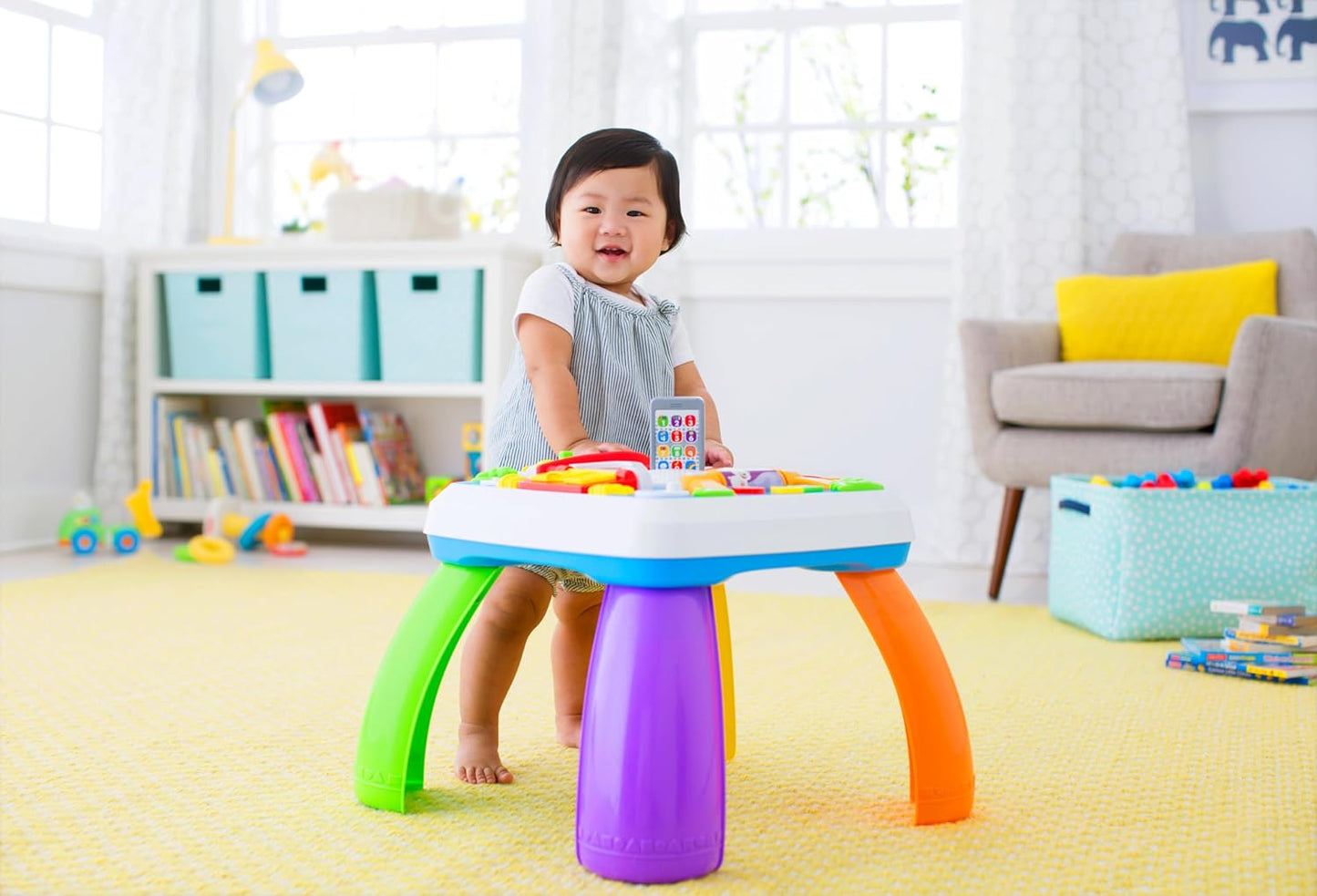 Fisher-Price Laugh & Learn Activity Table A" Music & Lights for Babies