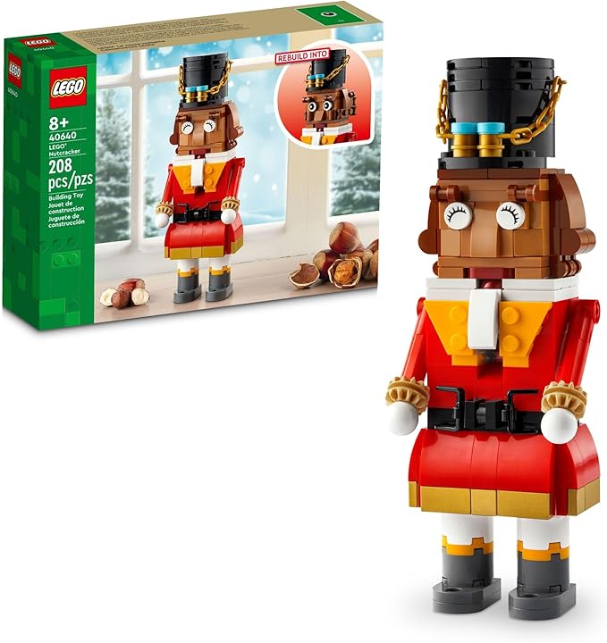 LEGO Nutcracker Christmas Decor - Building for Boys Girls Ages 8 - Nutcracker Decorations