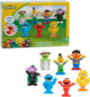 Just Play Sesame Street Neighborhood Friends 7-piece Poseable Figurines for Ages 2 Up by