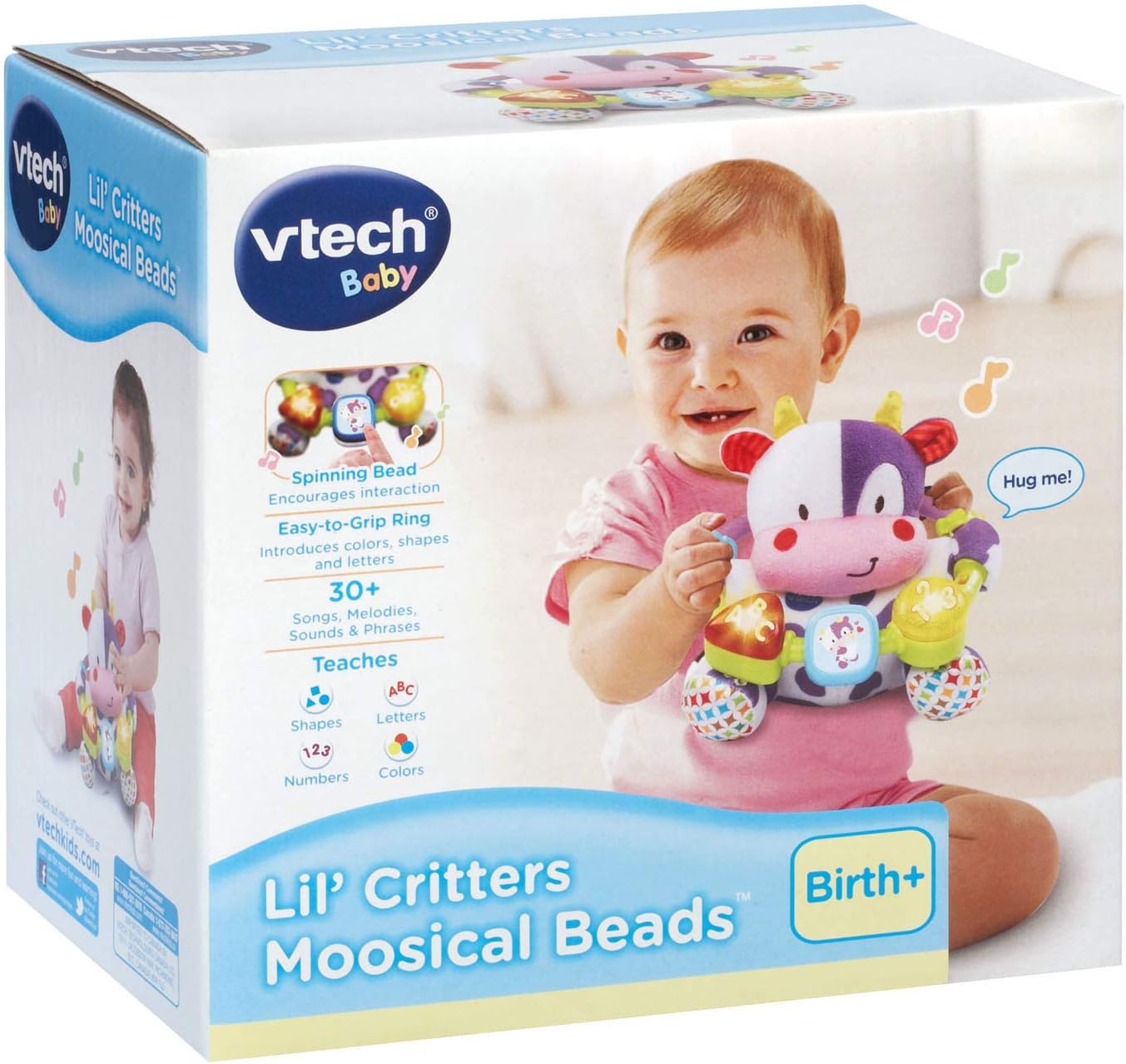 VTech Baby Lil' Critters Moosical Beads Purple