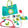 Fisher-Price Preschool Pretend Play Medical Kit 7-Piece Doctor Bag for Ages Years
