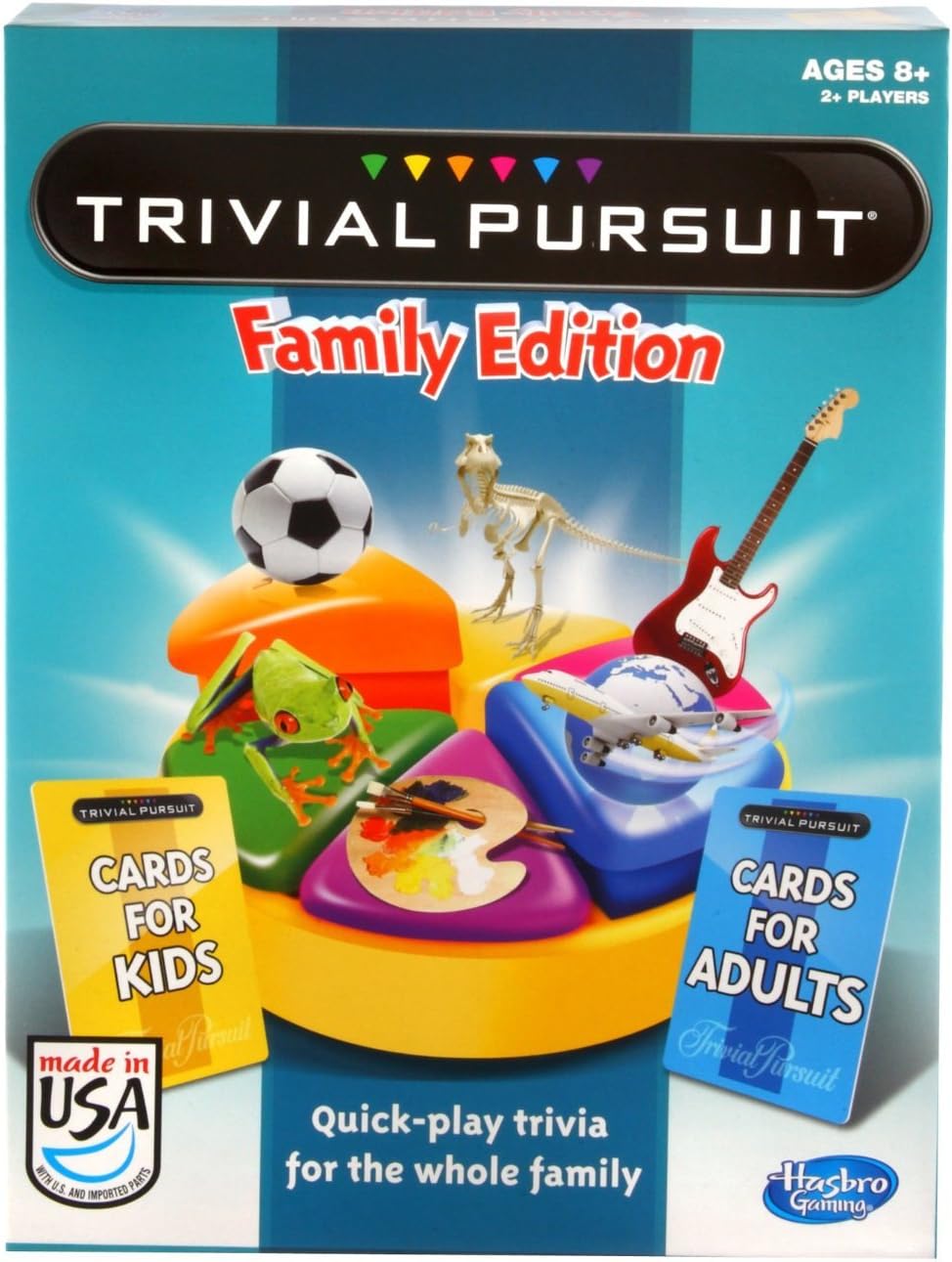 Hasbro Gaming Trivial Pursuit Game Family Edition Board Game