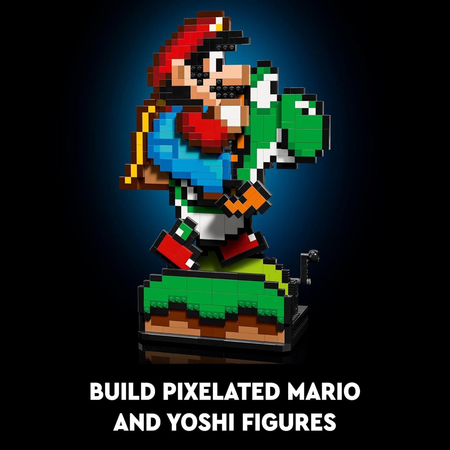 LEGO Super Mario World Mario Yoshi Nintendo Adult Mario Playset