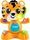 Fisher-Price Baby Learning Toy Link Squad Bop Groove Tiger with Music Lights for Ages 9