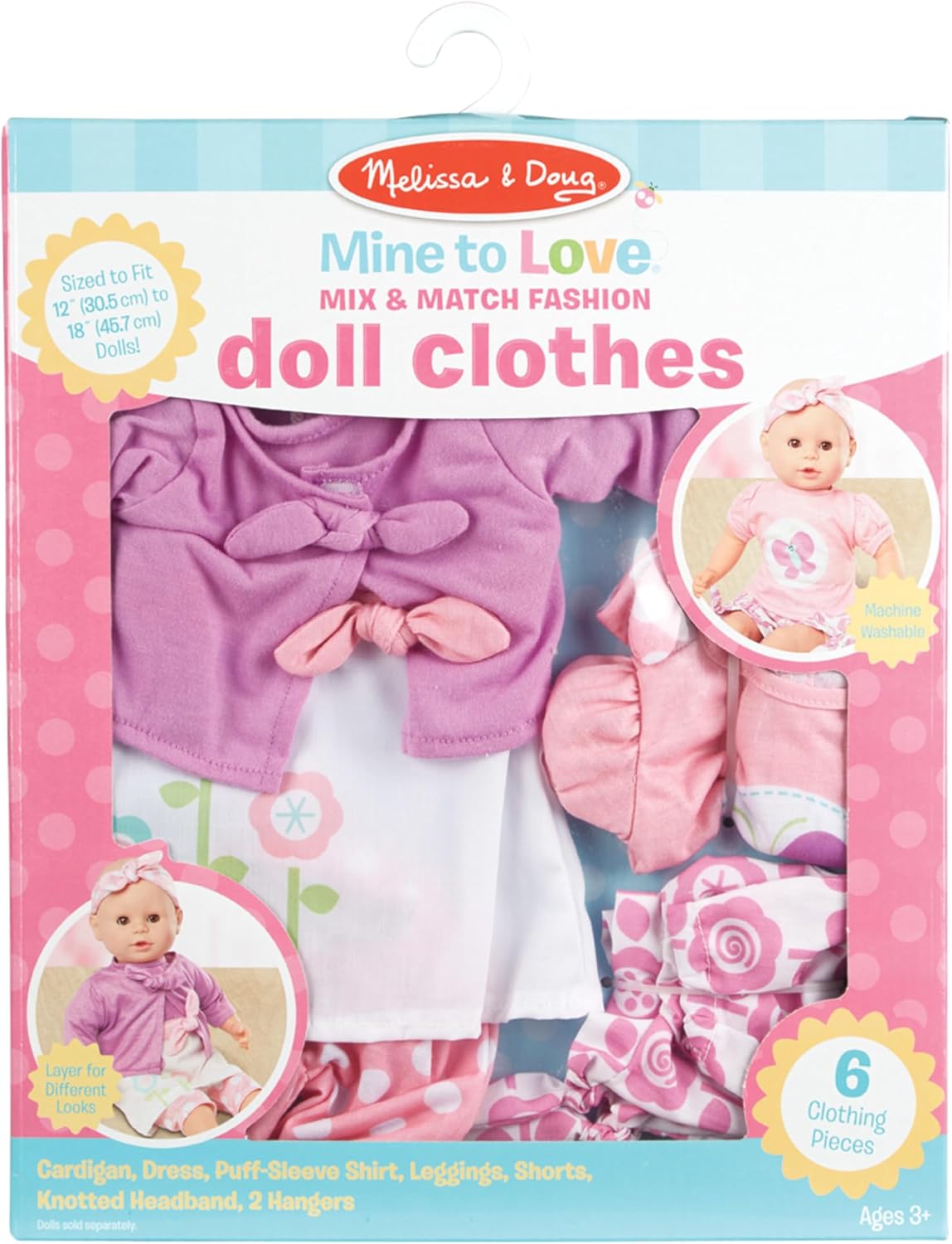 Melissa & Doug Melissa Doug Mine to Love Mix Match Fashion Doll