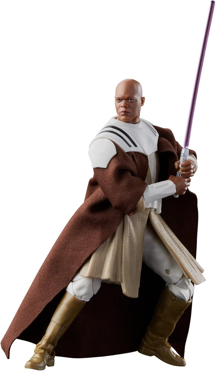Star Wars Black Series 6-Inch Action Figure: Mace Windu (Clone Wars) - Walmart Exclusive! – 6