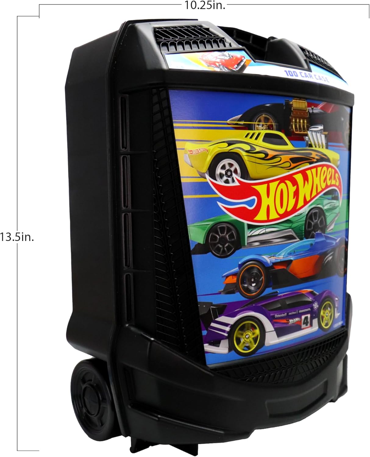 Tara Toys Hot Wheels 100 Car Rolling Storage Case