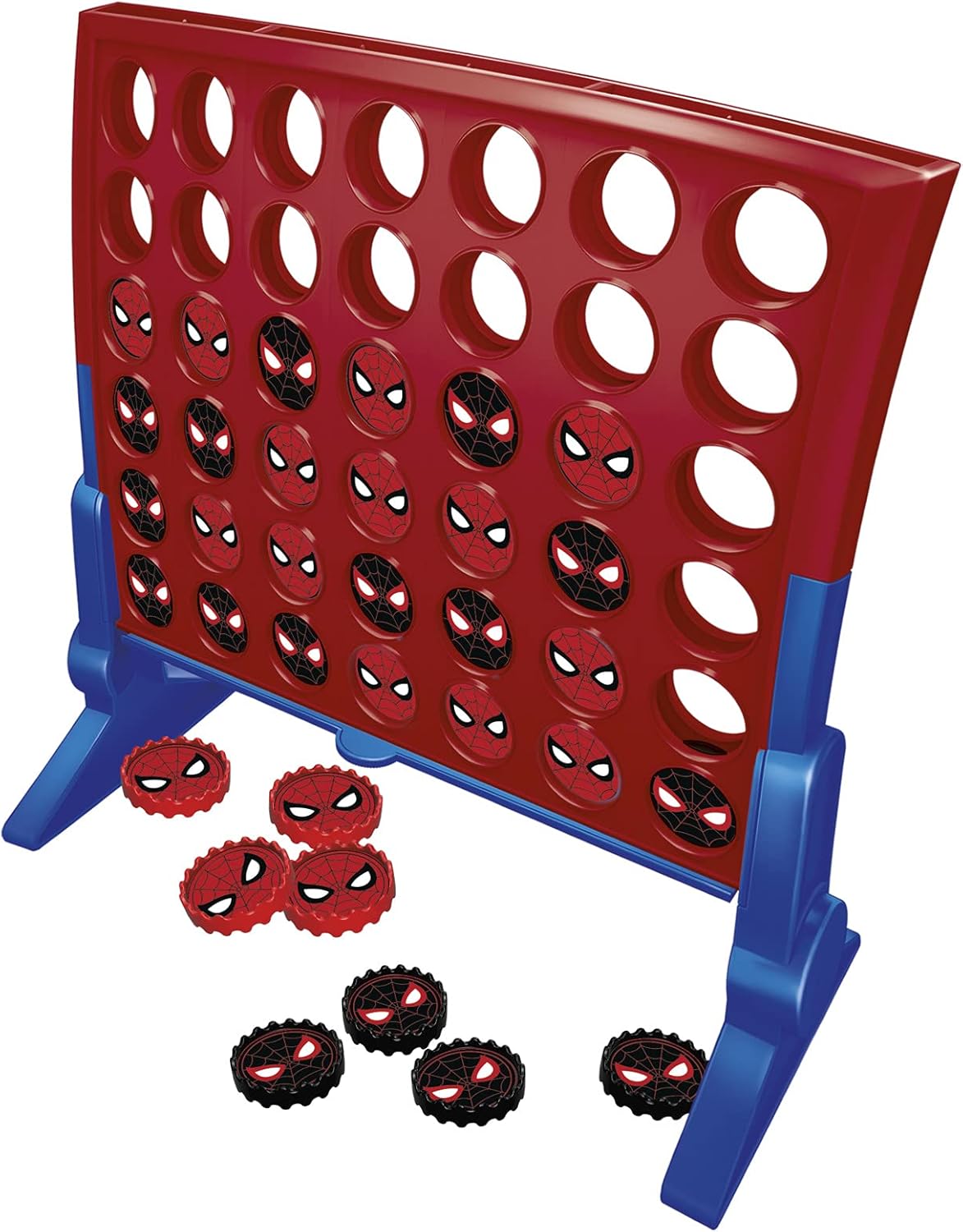 Hasbro Gaming Connect 4 Marvel Spider-Man Edition Game Strategy Board for 2 Players