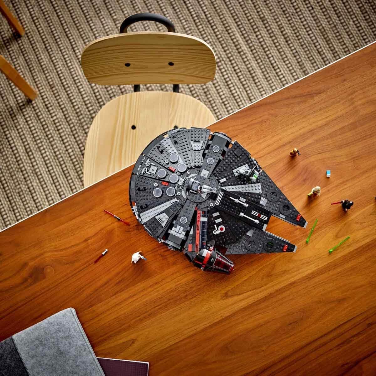 LEGO Star Wars The Black Falcon - Spaceship Set - Buildable Brick Vehicle