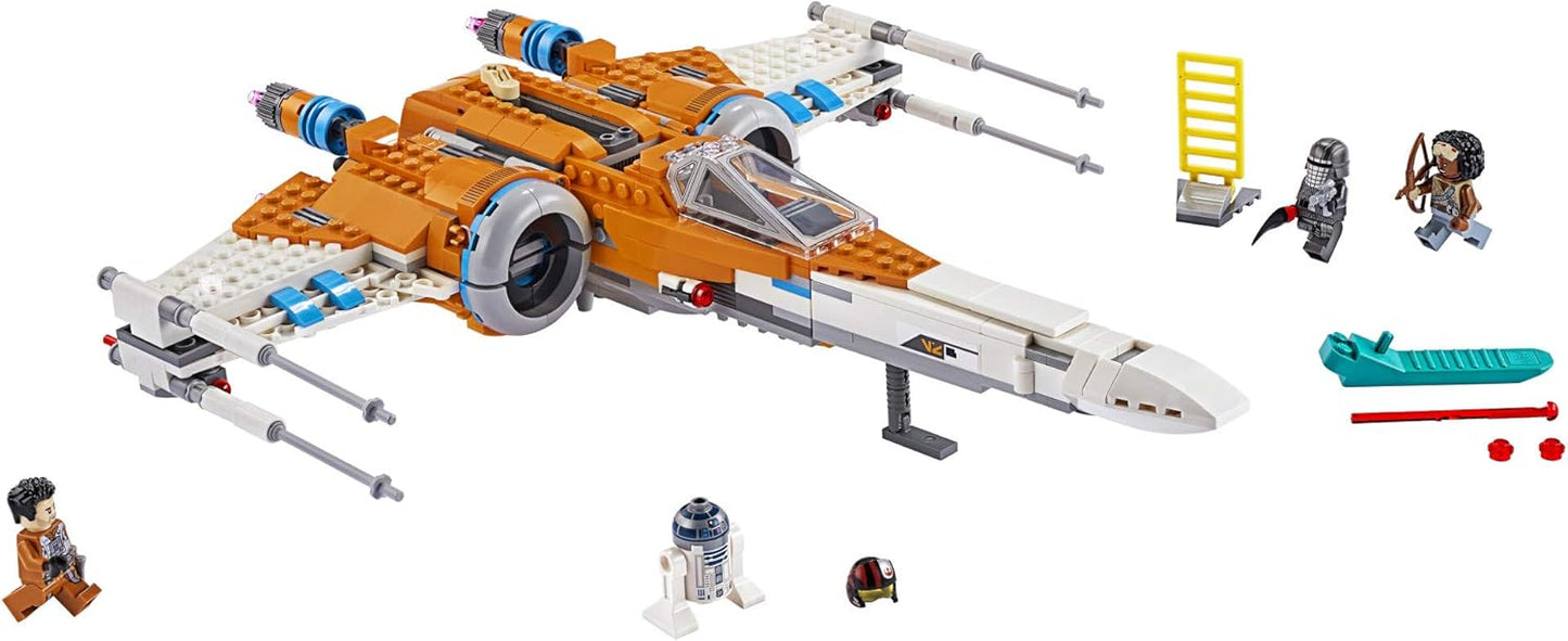 LEGO Star Wars Poe Dameron's X-Wing Fighter 75273 Building Kit Cool Construction Toy for