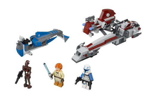 Star Wars LEGO BARC Speeder with Sidecar