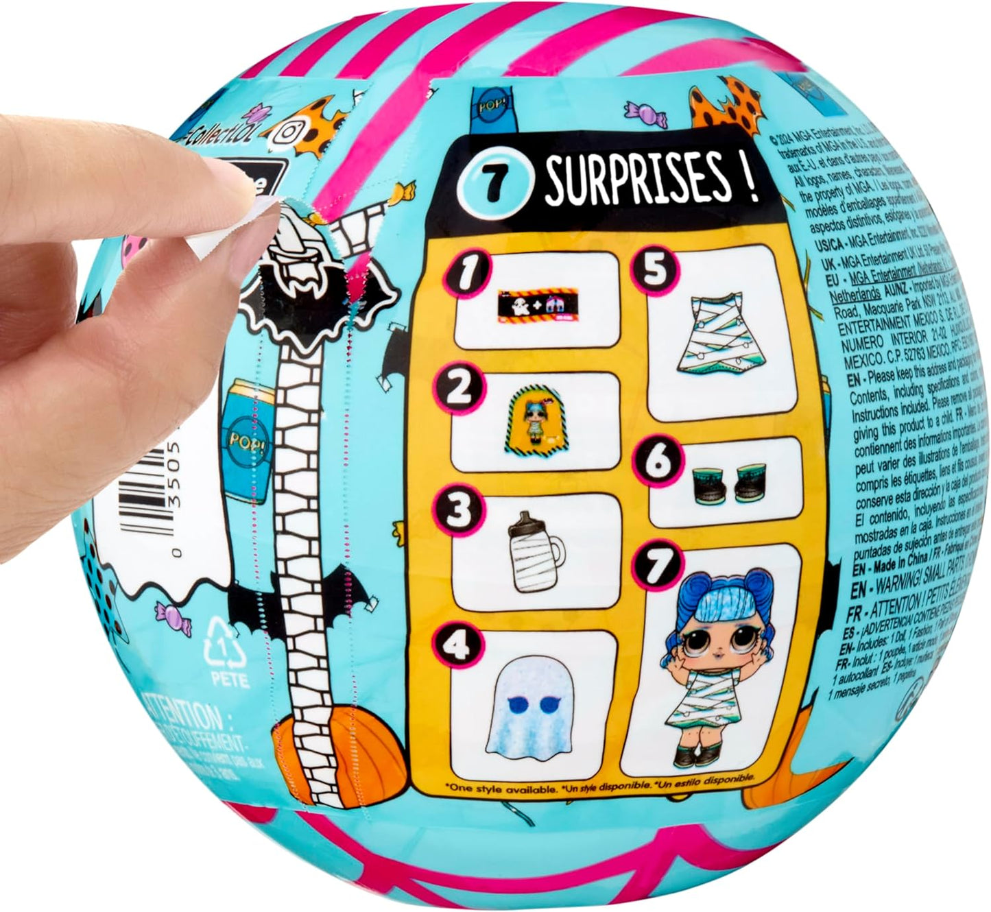 L.O.L. Surprise! LOL Surprise Surprise Spooky Party Tots Glitter Ghost Toy Gift Girls Age