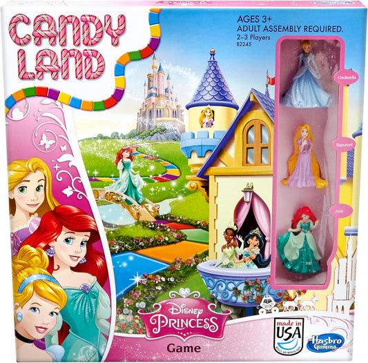 Hasbro Gaming Candy Land Disney Princess Edition Board Game
