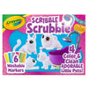 Crayola Scribble Scrubbies Tub Set 4 Pets Washable Pet Care Toy Coloring Animal Craft for