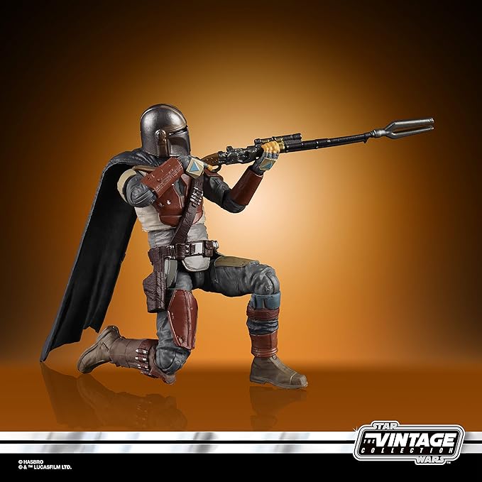 STAR WARS The Vintage Collection The Mandalorian Toy 3.75 Scale Action Figure for Ages 4
