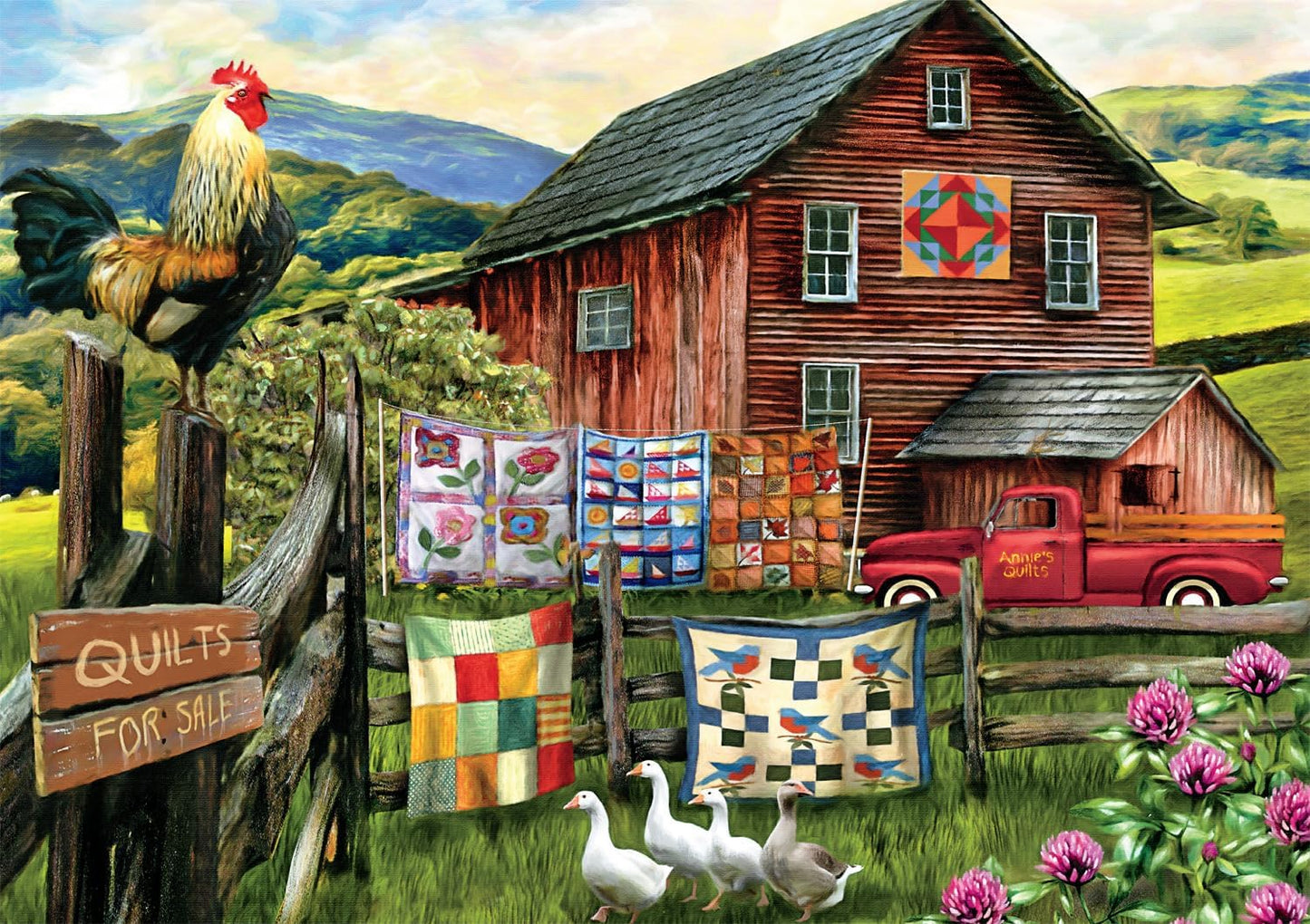 Buffalo Games Buffalo - Tom Wood - A Little Bit of Heaven - 500 Piece Jigsaw Puzzle
