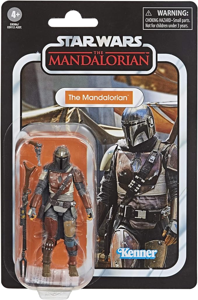 STAR WARS The Vintage Collection The Mandalorian Toy 3.75 Scale Action Figure for Ages 4