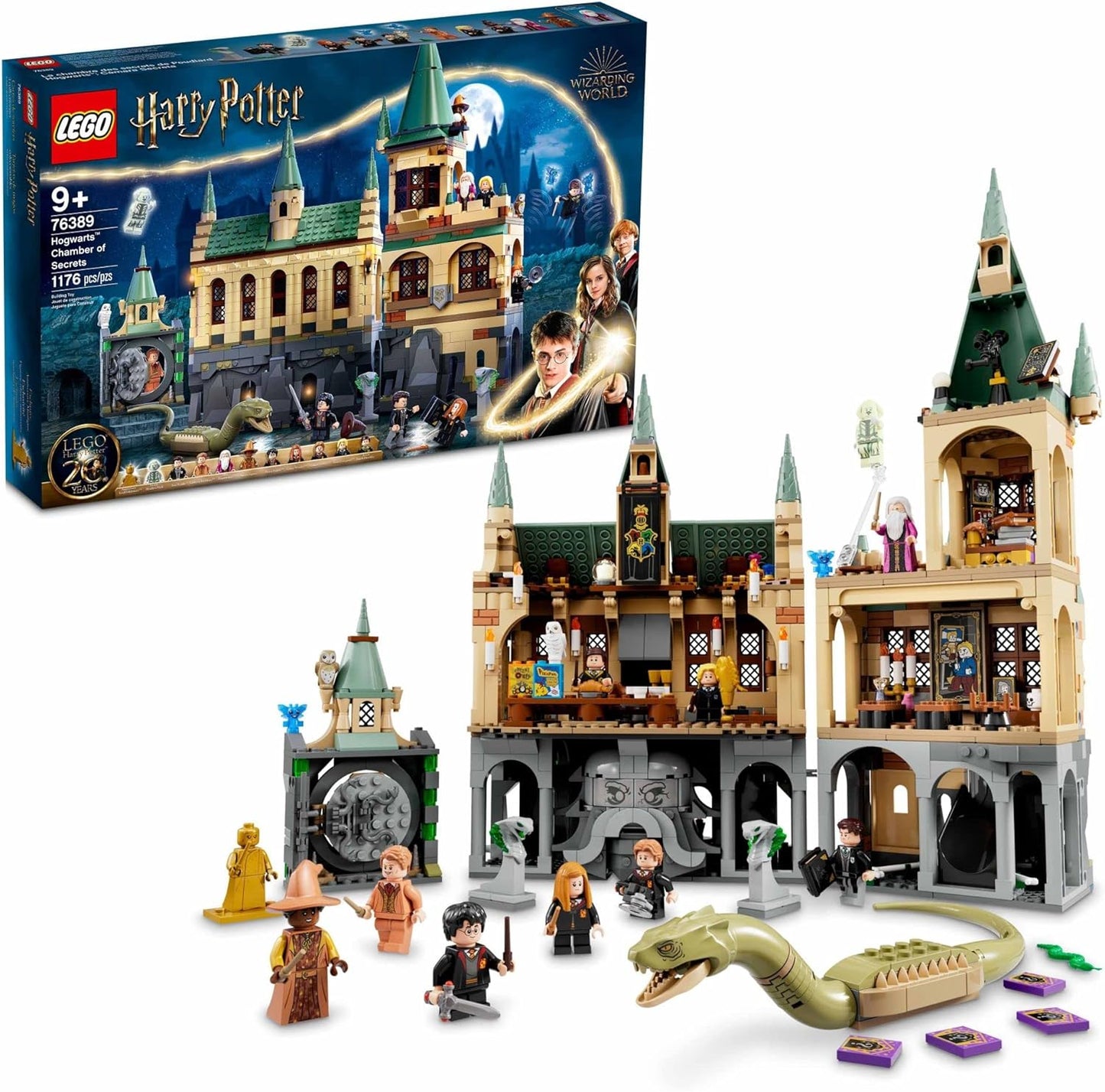 LEGO Harry Potter Hogwarts Chamber of Secrets 76389 Castle Toy with The Great Hall 20th