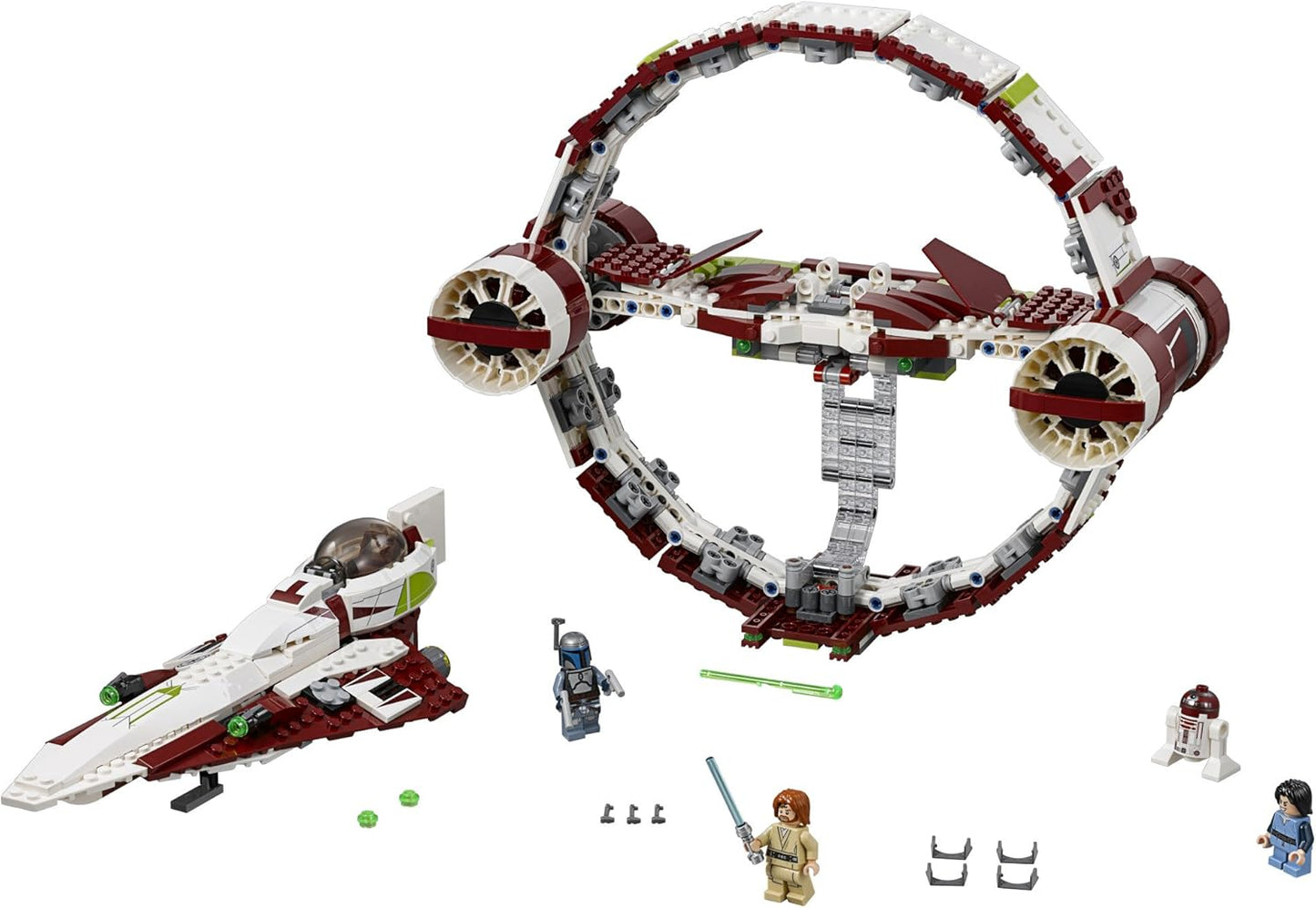 Star Wars LEGO 6175769 Jedi Starfighter with Hyperdrive 75191 Building Kit – 6175769
