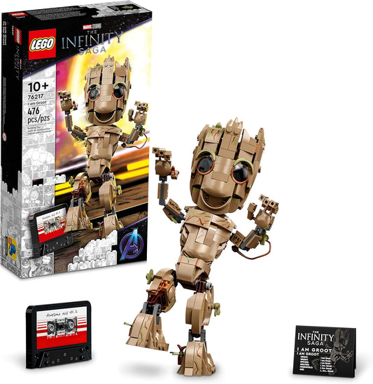 Lego Marvel I am Groot 76217 Building Toy Set - Action Figure from The Guardians of The