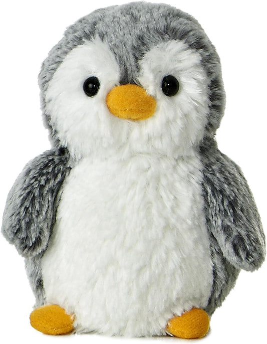 Aurora Playful Pompom Penguina Mini Stuffed Animal - Vibrant Companions - Endless Fun -