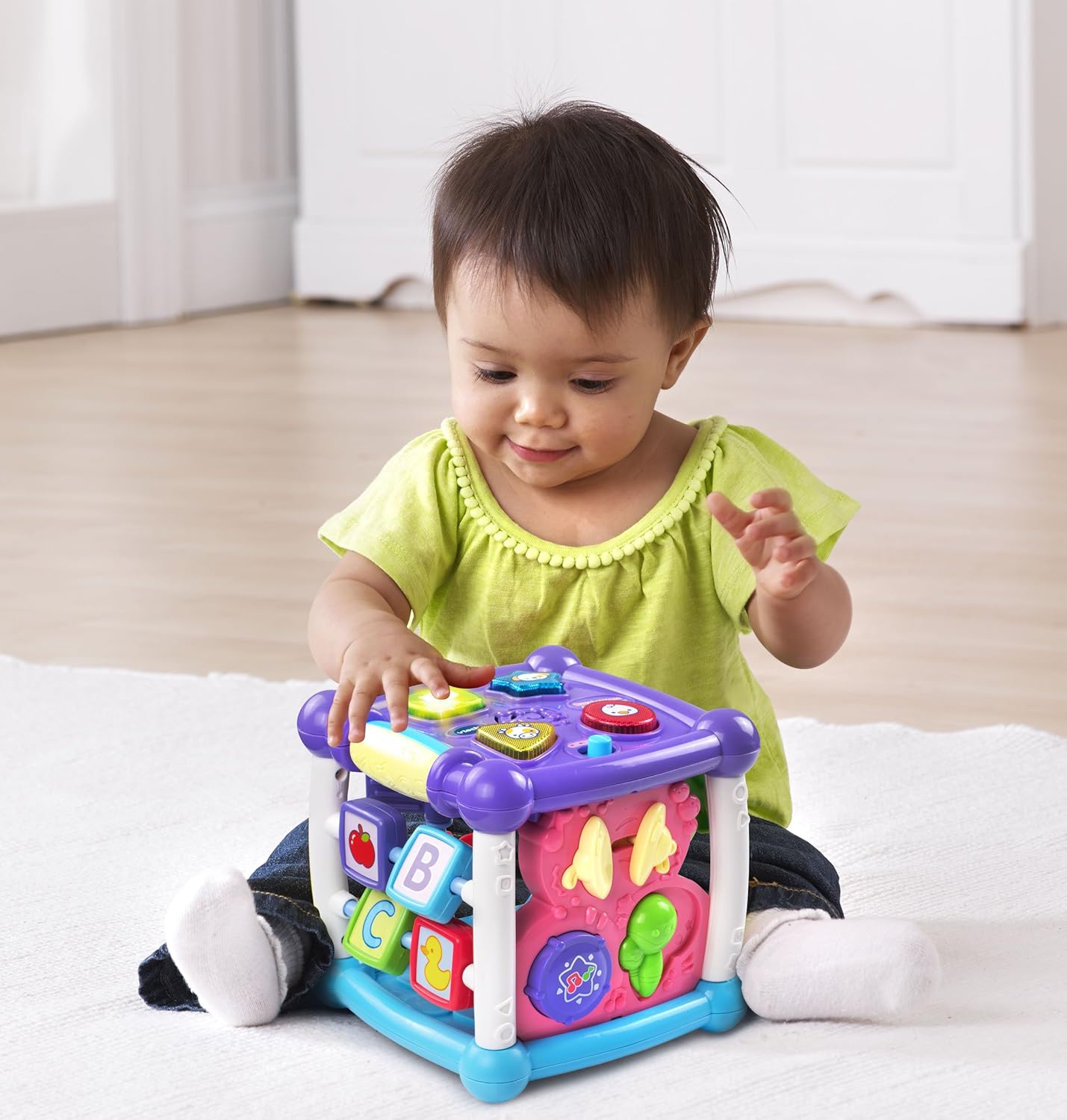 VTech Busy Learners Activity Cube Purple