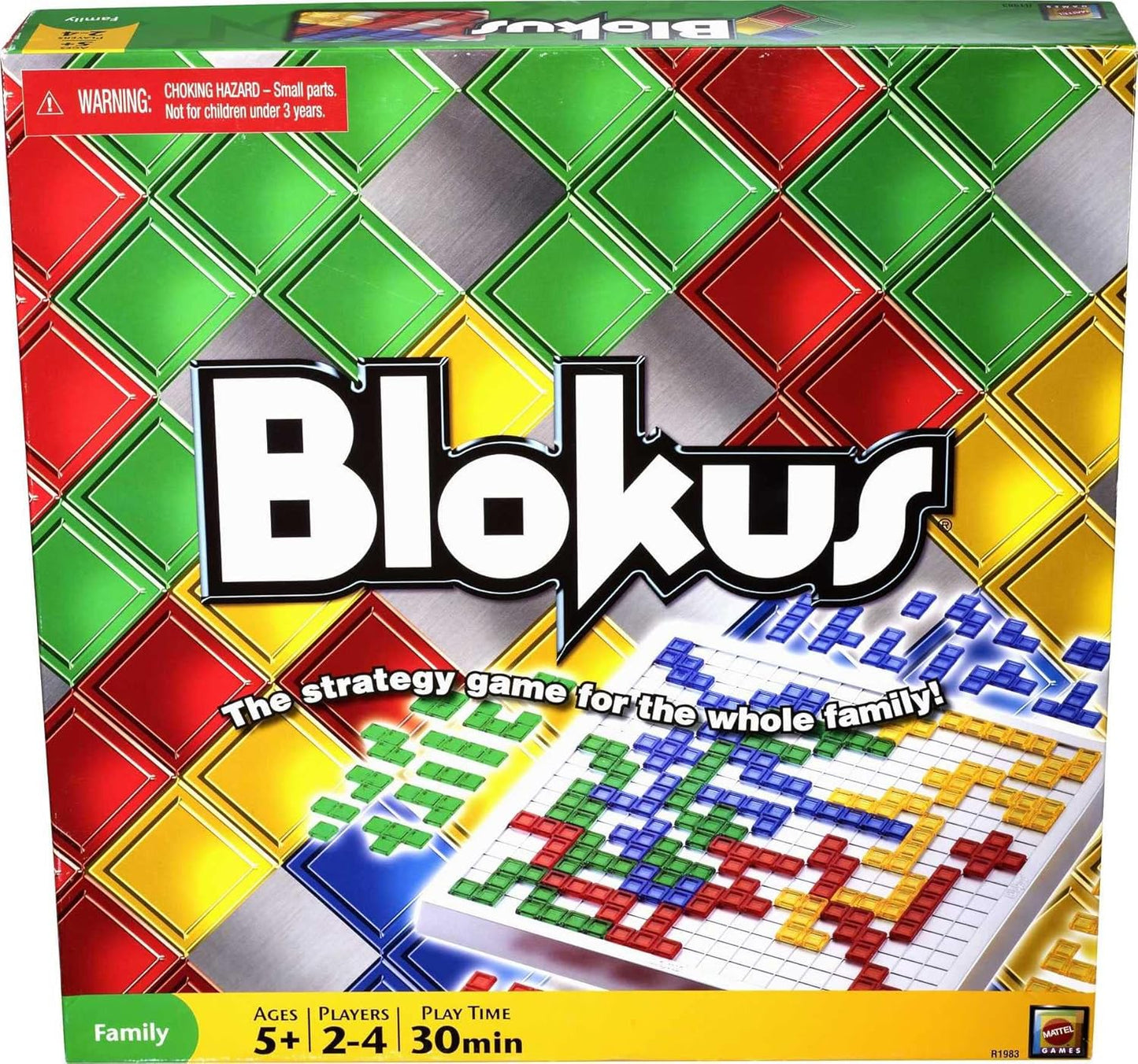 Mattel Games Mattel Blokus XL Strategy Board Game