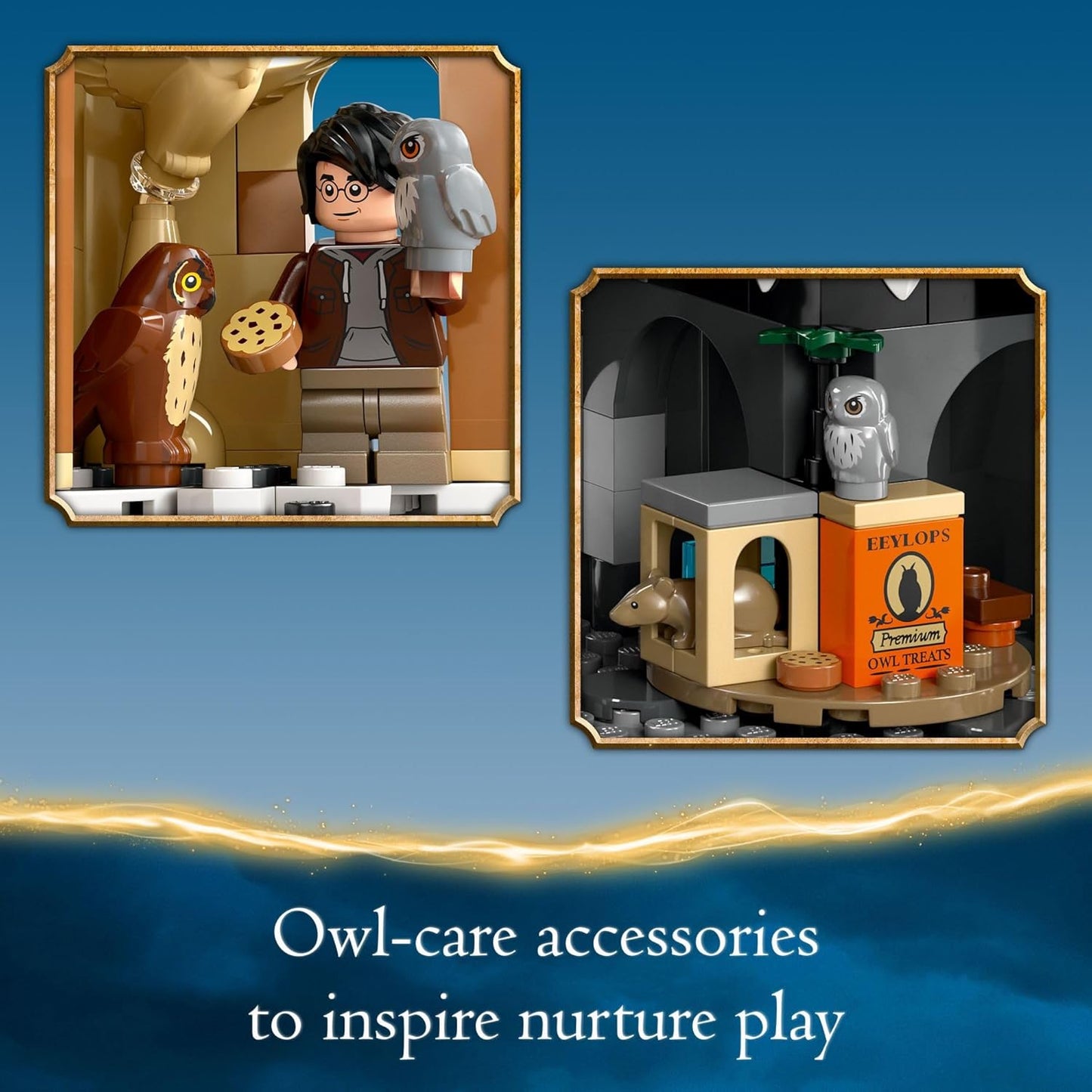 LEGO Harry Potter Hogwarts Castle Owlery Toy Wizarding World Fantasy Toy for Girls and Boys Harry Potter Castle Playset
