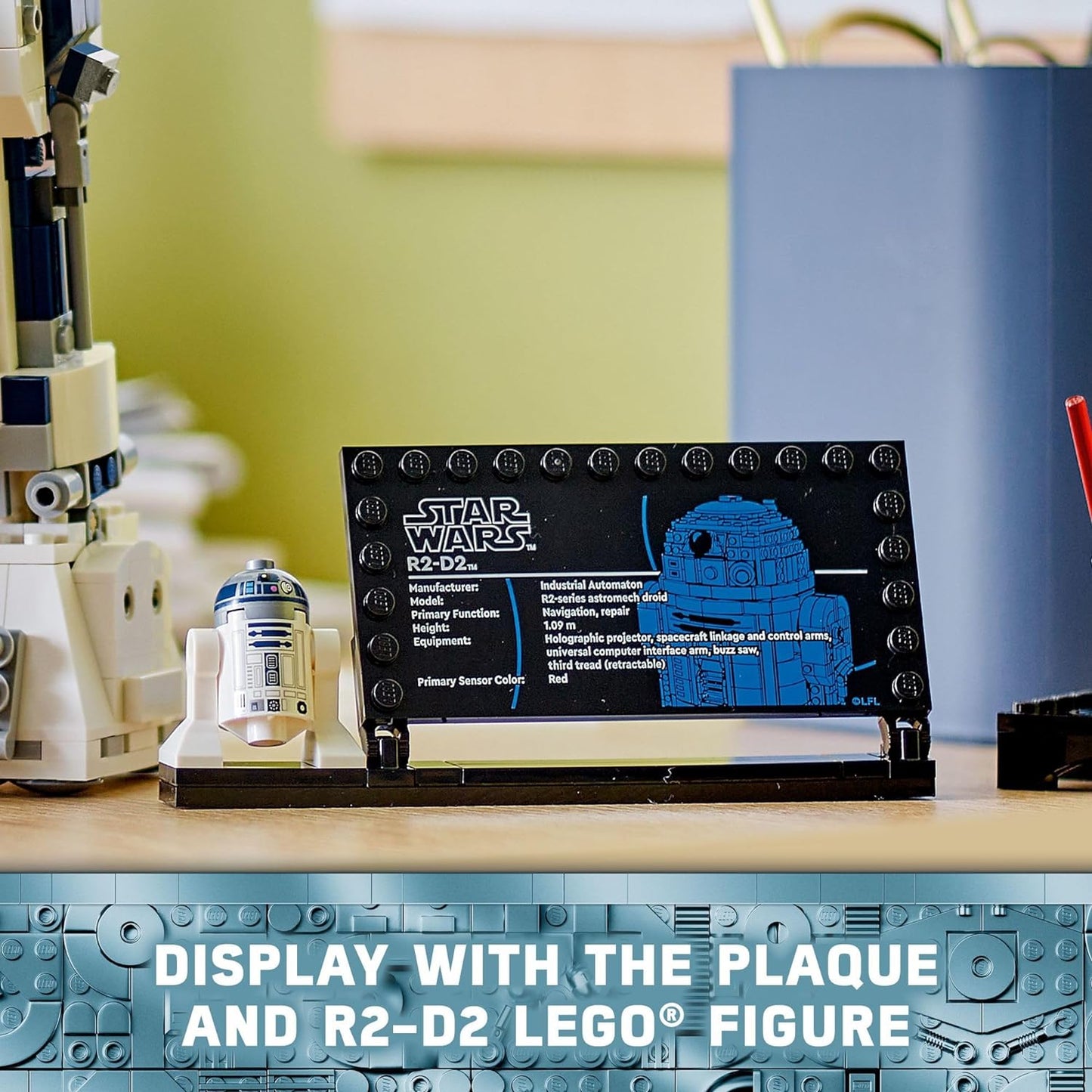 LEGO Star Wars R2-D2 Building Toy Set - Play or Display Star Wars Toy for Boys Girls Ages