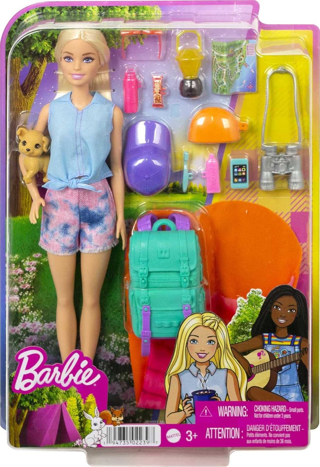 Barbie Doll It Takes Two Malibu Camping Playset