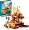 LEGO Disney Princess Moana's Wayfinding Boat Building Toy 43210 Disney Princess Toy Set with Moana and Sina Mini-Doll
