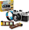 LEGO Creator 3 in 1 Retro Camera Toy Transforms from Toy Camera to Retro Video Camera to